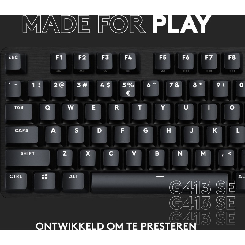 Logitech G G413 SE Tastatur Mekanisk Hvid Kablet US International